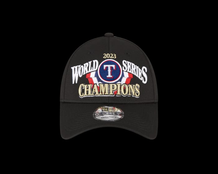 Texas Rangers New Era 2023 World Series Champs Locker Room 9forty Hat